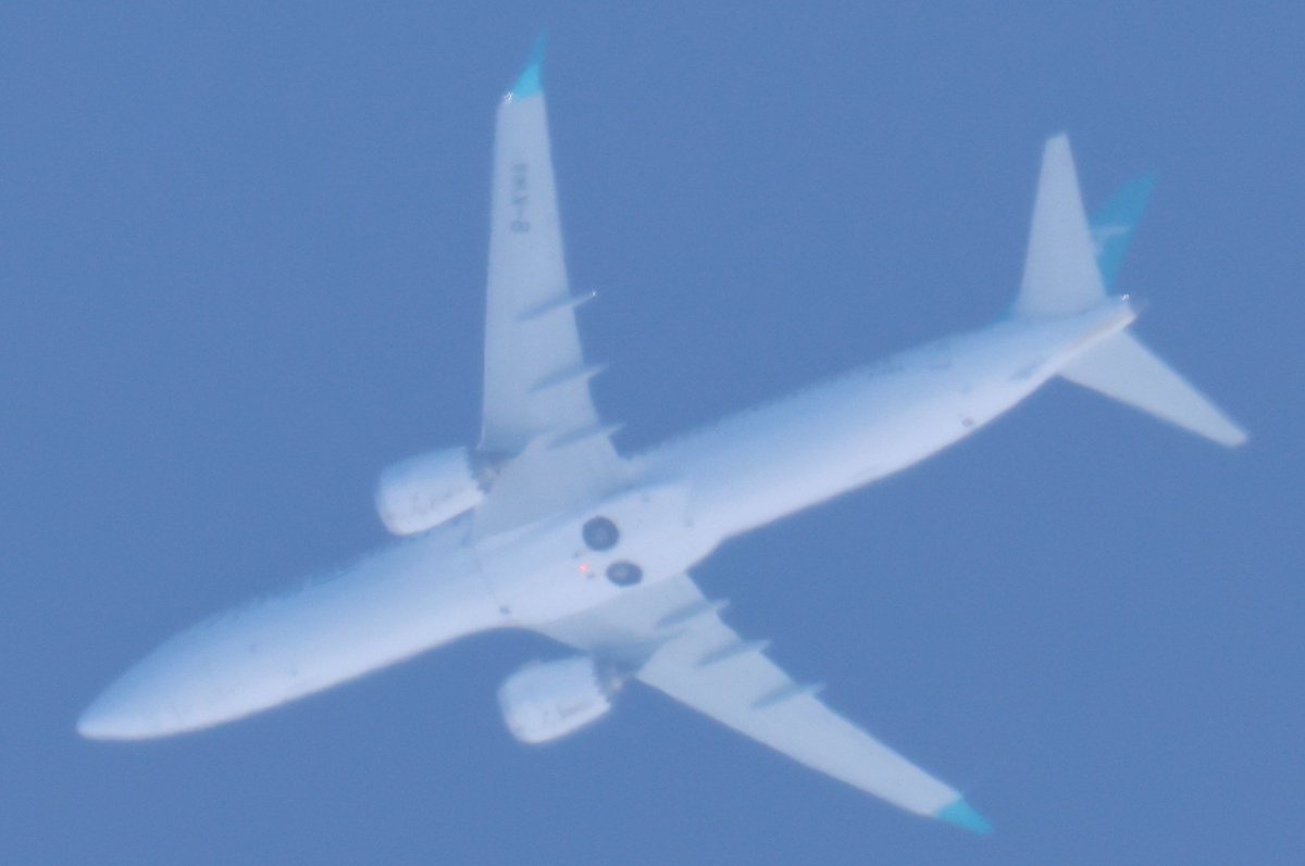 本日の上空周辺通過機抜粋、鳥取の方は晴れていた。
KAL RTAF ANA＆JJA HGB