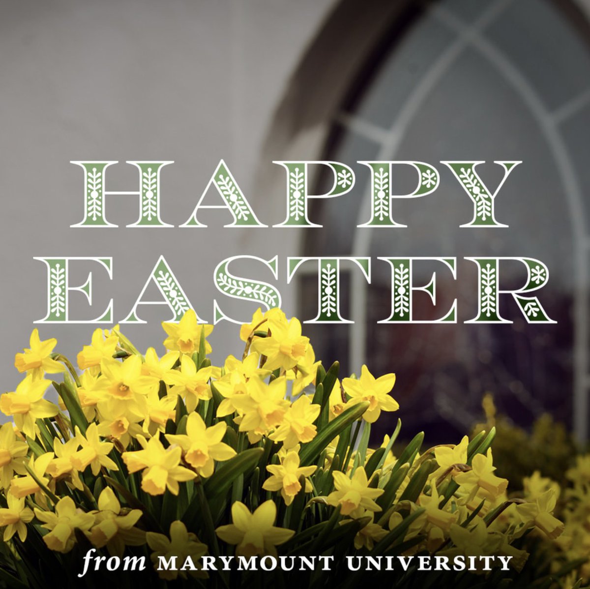 Marymount University tweet media