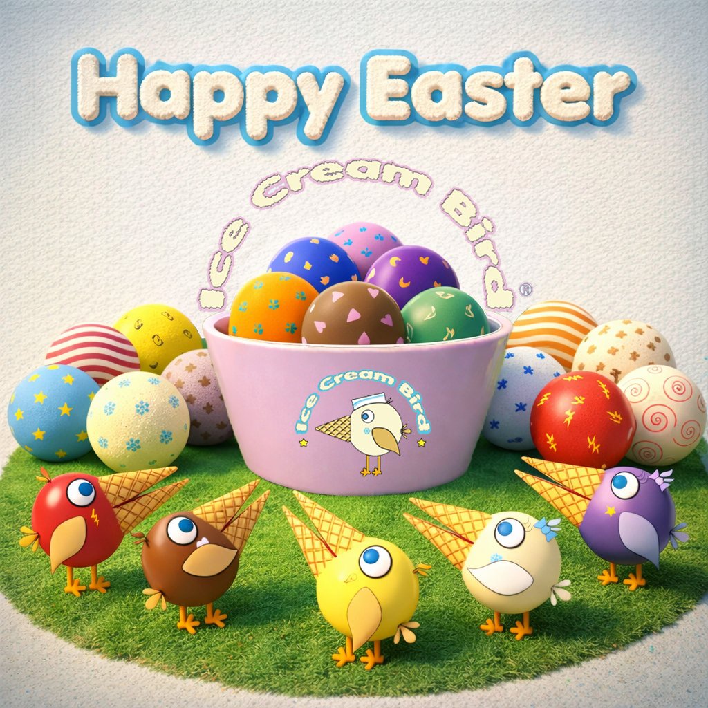 Ice_Cream_Bird's tweet photo. Happy Easter 
🐇🐣 🌷💐🌼🐥🐰
#Easter #HappyEaster #Easter2026 https://t.co/tnI9CEkmy2