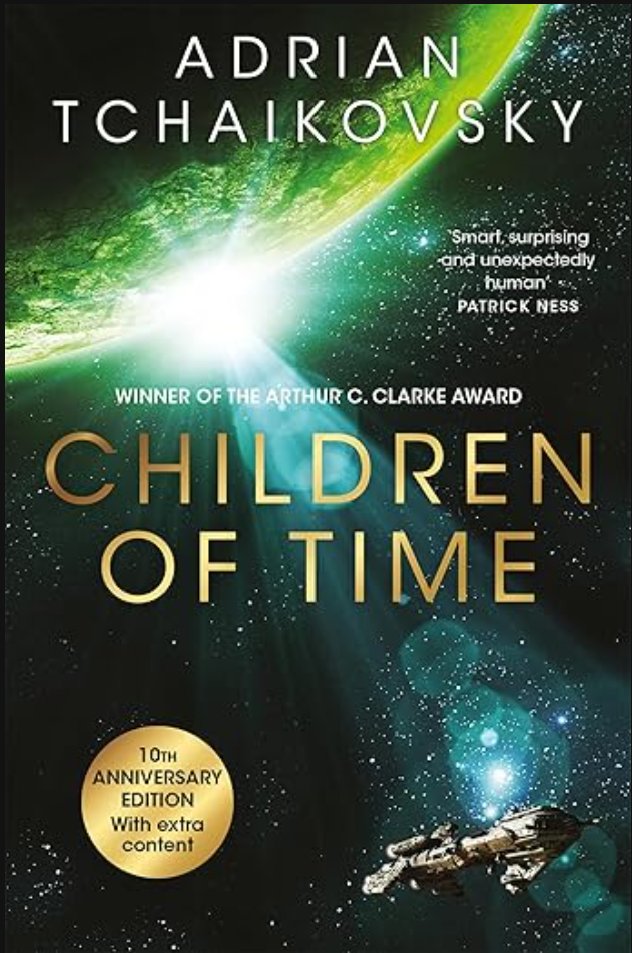 mattwardfromage's tweet photo. The next book in the Captive's War series by James S A Corey is still in the process of being written, so in the interim while I wait, I've started reading the Children of Time series by Adrian Tchaikovsky. It's great so far! 🙂 https://t.co/jEi9lNFI2M