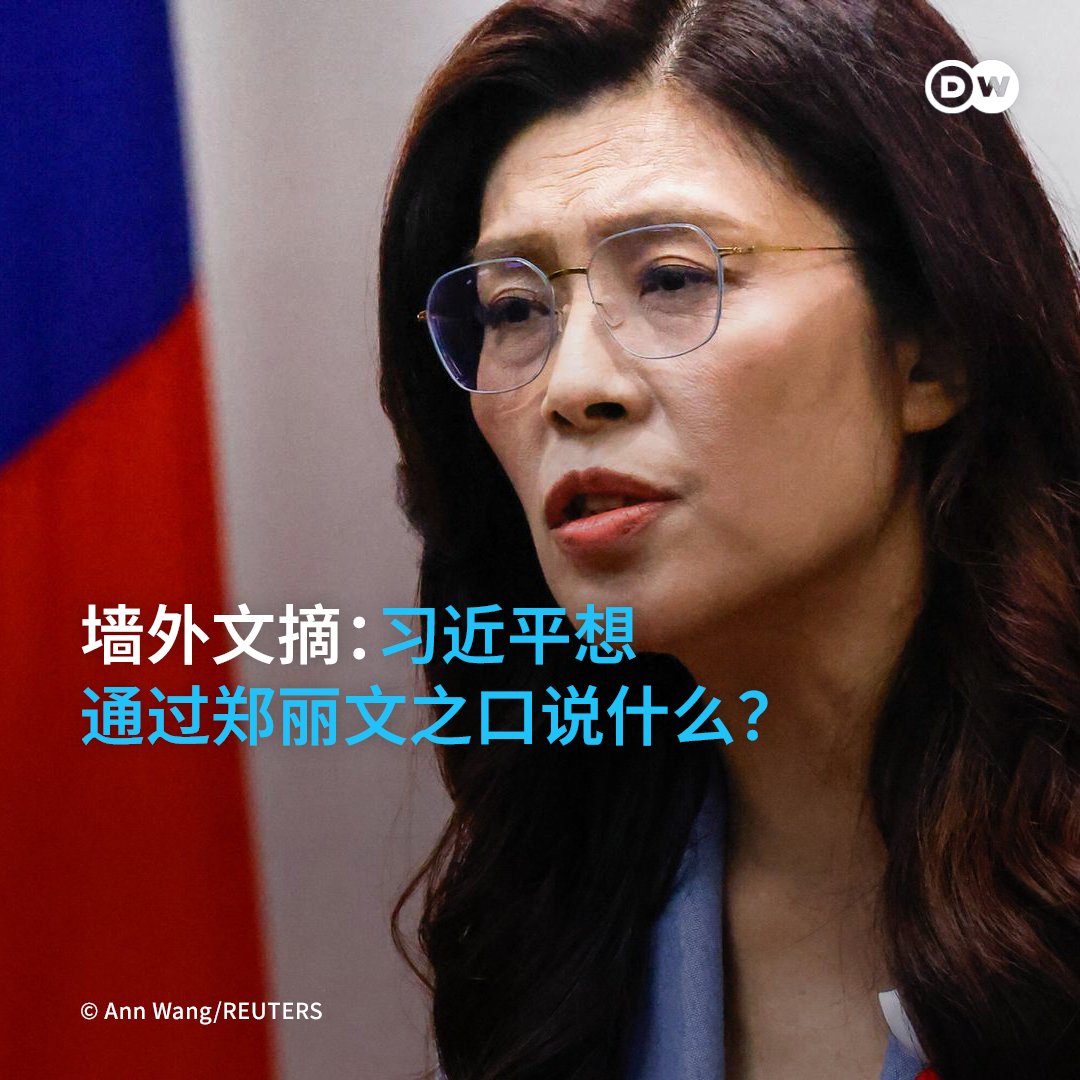 DW 中文- 德国之声 tweet media