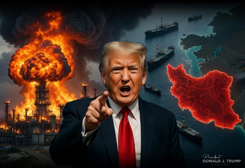 worldofoneword's tweet photo. Apocalyptic 🔥🌍💥

Something that suggests massive destruction, chaos, or end-of-the-world–like consequences.

Recent statements by Donald Trump toward Iran reflect an apocalyptic tone—warning of targeting bridges and power plants, indicating large-scale destruction if demands are not met.
