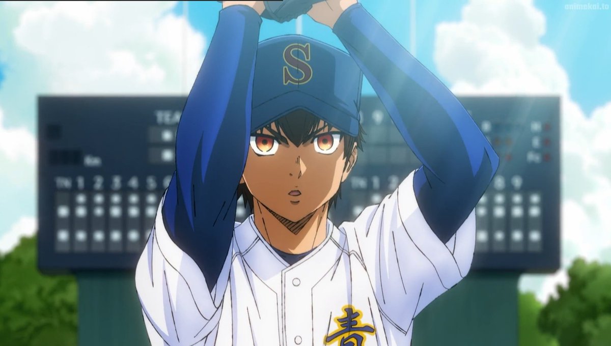 Davisonsousa7's tweet photo. Sawamura Eijun está de volta 😭😭😭😭😭 https://t.co/q39TwR4m3Z