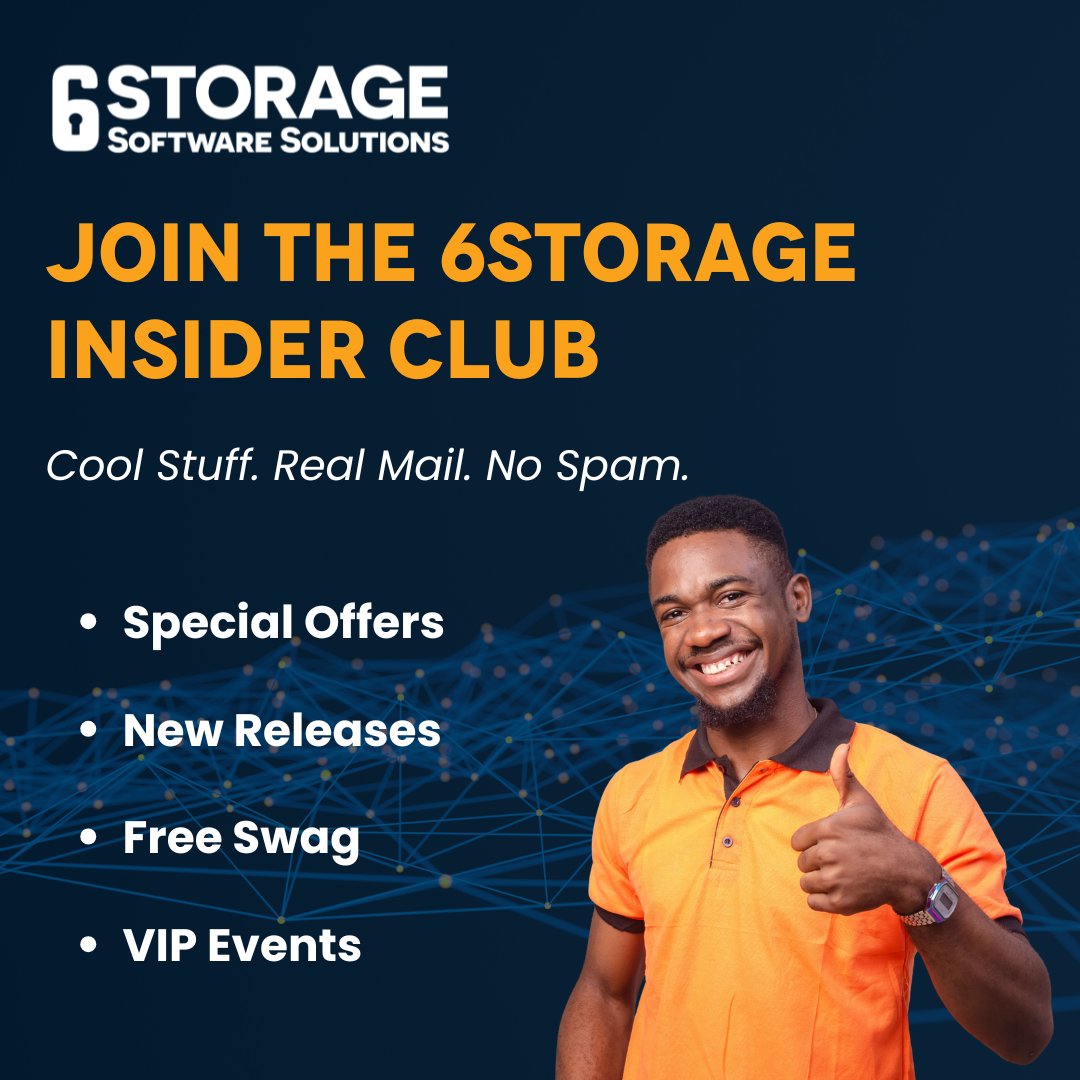 6storage's tweet image. Cool Stuff.
Real Mail.
No Spam.
Join the 6Storage Insider Club.
👉 hubs.li/Q03-ByM70

#CoolStuff #NoSpam #6Storage #InsiderPerks #SignUp