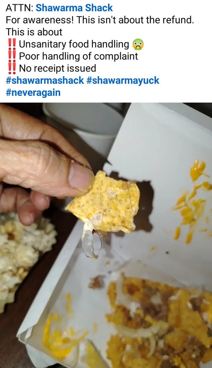 leebroooo's tweet image. Shawarma yuck! #unsanitaryfoodhandling #poorcustomerservice #shawarmashack @DtiPhilippines @DOHgovph