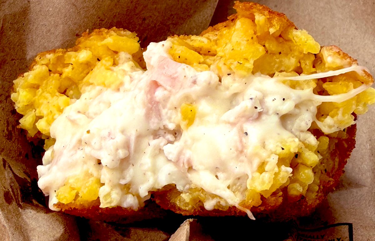 guttergourmet's tweet image. Visit Sicily: Arancina a Burro-rice ball with italian ham, mozzarella, béchamel