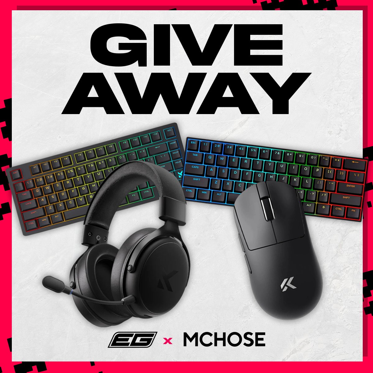 bank holiday? 🙌🏼
giveaway? 👀
let's gooo! 👇

celebrating our recent launch with MCHOSE, we're giving away some of their most popular gear:

→ RT + Like this post
→ Follow <a href="/EsportsGearUK/">Esports Gear</a> + <a href="/Mchose_official/">MCHOSE</a>
→ Tag your mates who need an upgrade  
→ Enter Here: