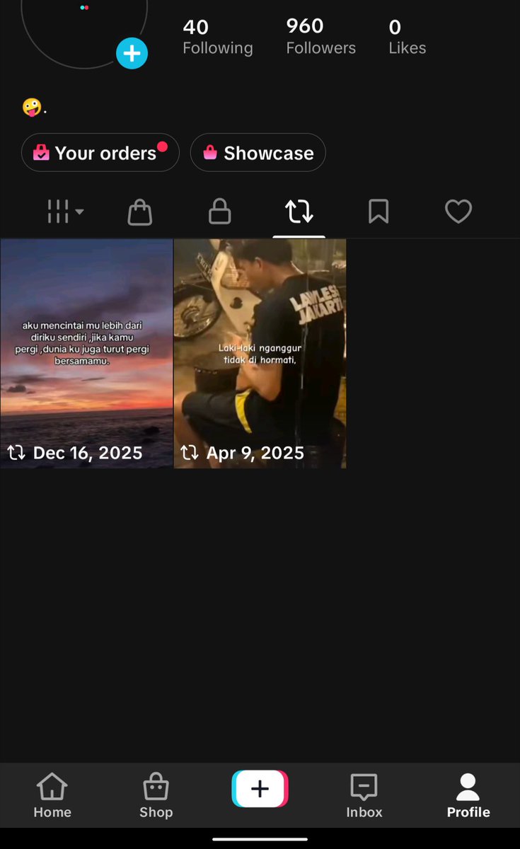 Lesego (testi pined) jual akun tiktok bergaransi tweet media