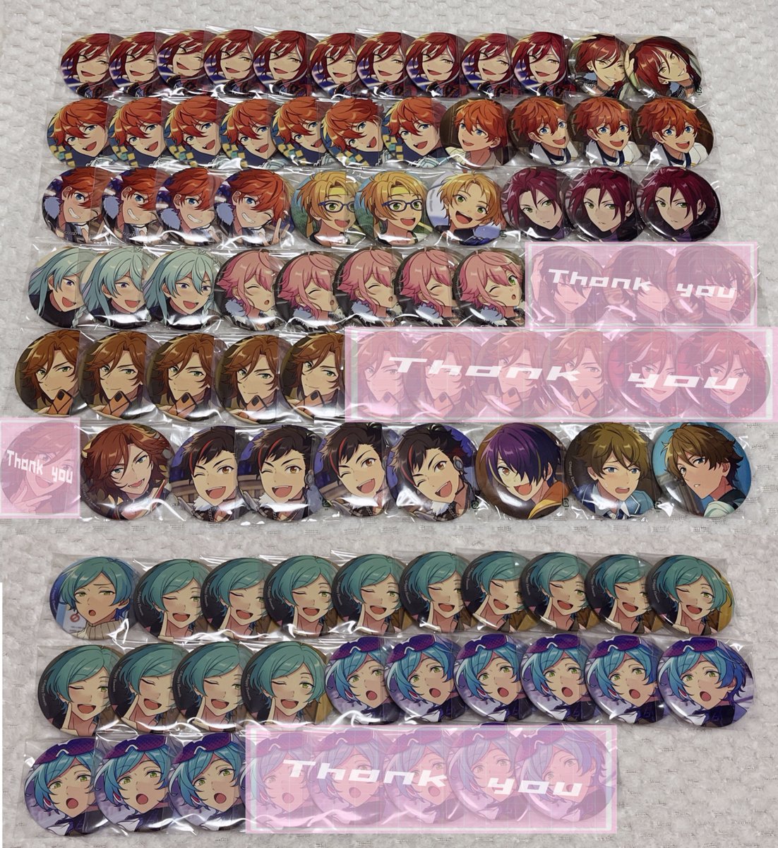 _mxqa's tweet photo. ꒰ 交換/譲渡 ꒱ あんスタ コレ缶 缶バッジ

譲➤ 過去弾☆4 画像参照

求➤ 2026Mar.  ic エス ≫
        過去弾 一彩.藍良.エス
        定価+送料

❁推している方、まとめての交換優先
❁友人分、再交換分×
❁郵送2:2〜
❁Mar.エスはお声掛けが重ならない限りお断りしません
🔽他求め柄はツリー https://t.co/D3aN9vBZnP