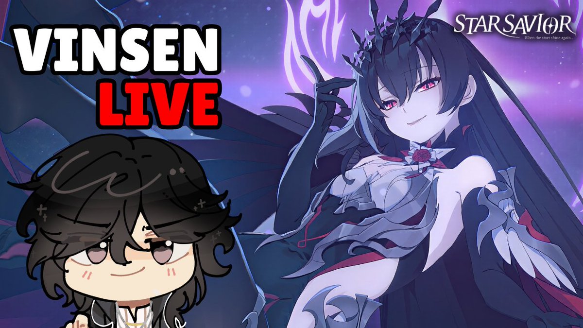 VinsennCh's tweet photo. ❗️Stream Announcement❗️
 
🎮 Star Savior
📅 5 April 2026
⏰ 19:40 WIB
🔗 Link Stream On Replies

#Vtuber #VtuberID #StarSavior https://t.co/MnLT9zliNn