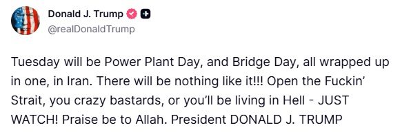 Commentary Donald J. Trump Posts From Truth Social tweet media