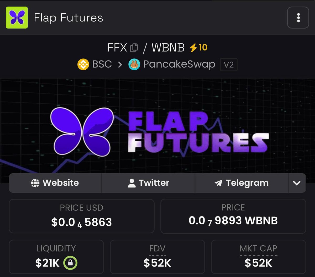 Flap Futures tweet media