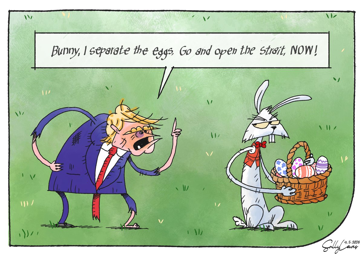 sallylewis488's tweet image. Even the bunny looks confused.
Happy Easter
#r4Today #cartoons