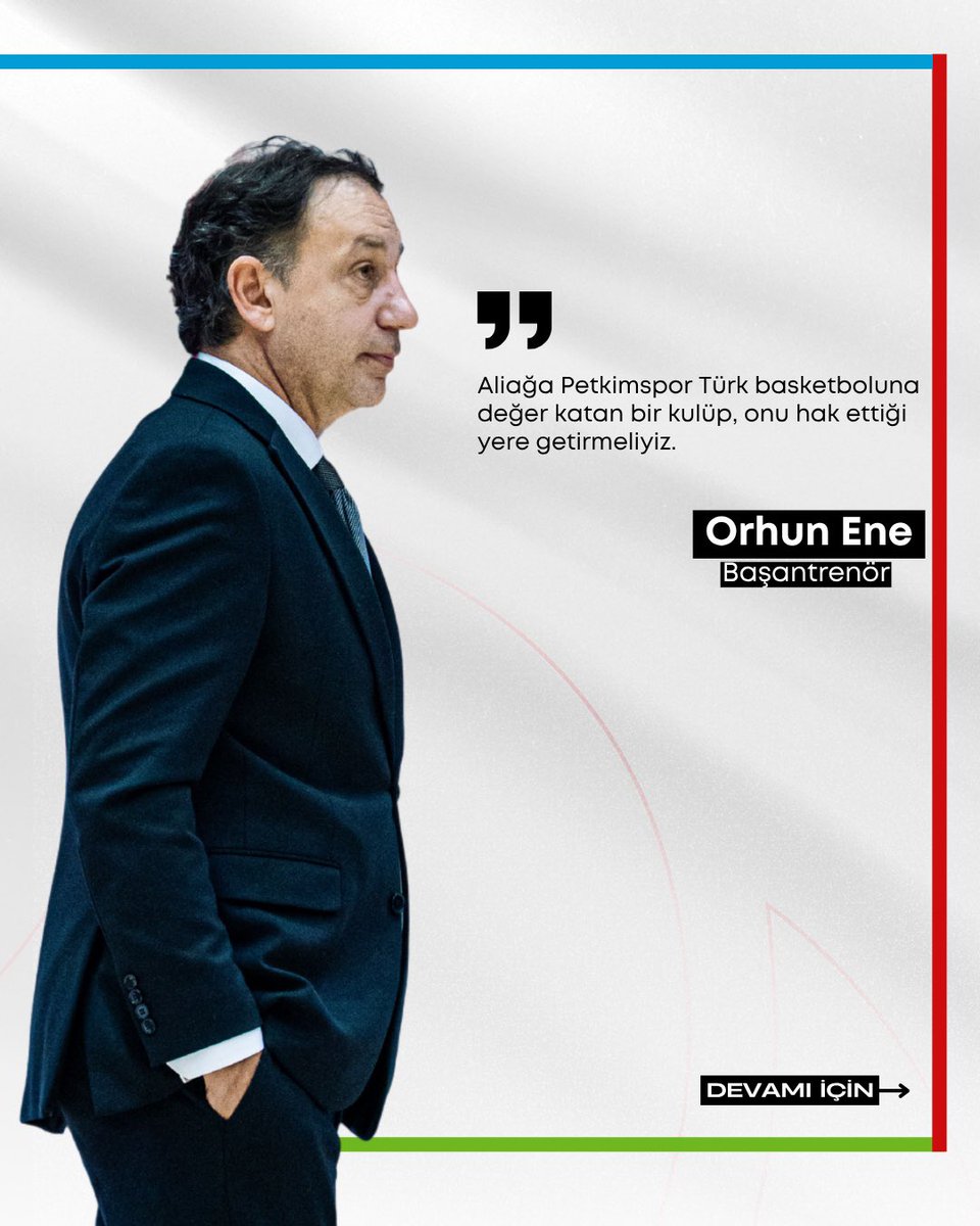 Petkimspor's tweet image. 📢 Başantrenörümüz Orhun Ene'nin Maç Sonu Açıklamaları

#BirlikteHedefe #BSL