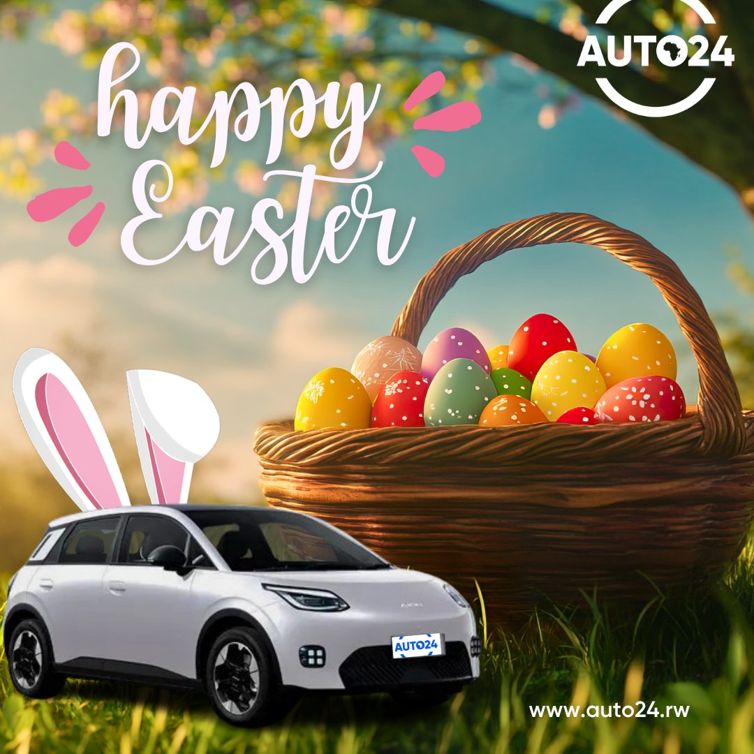 Happy Easter from all of us at Auto24 Rwanda! 🐣🌸
Wishing you a warm, joyful celebration filled with good moments and great company. However you're spending the day, we hope it's a memorable one. ✨