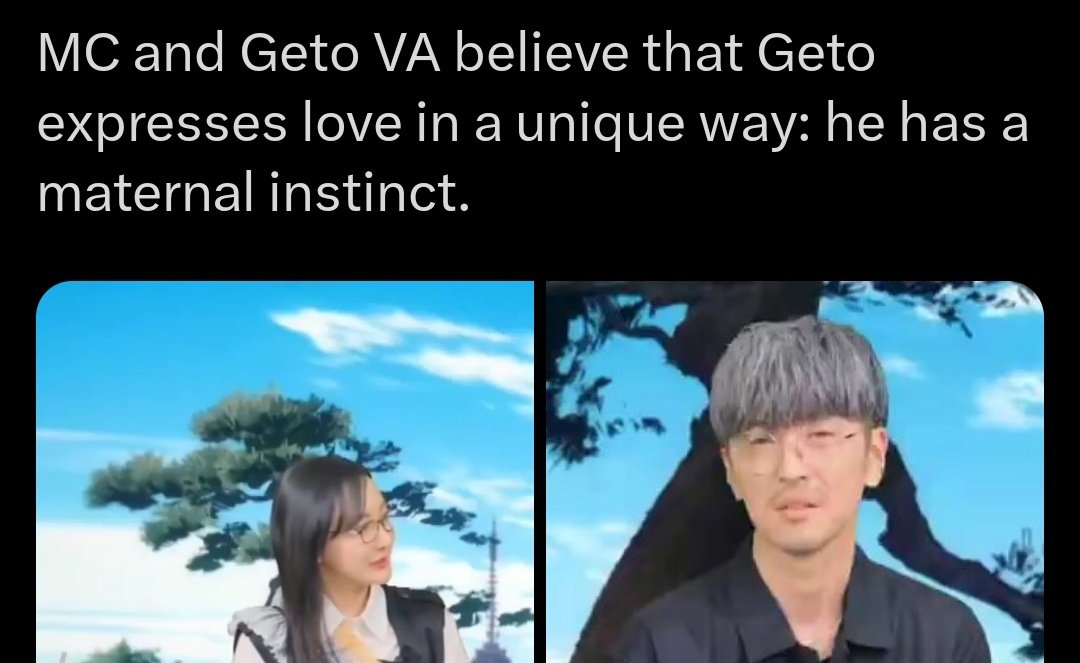 "Don't bother other guests."
"why don't you play with them?"

"If Geto-san says so!"

WBK