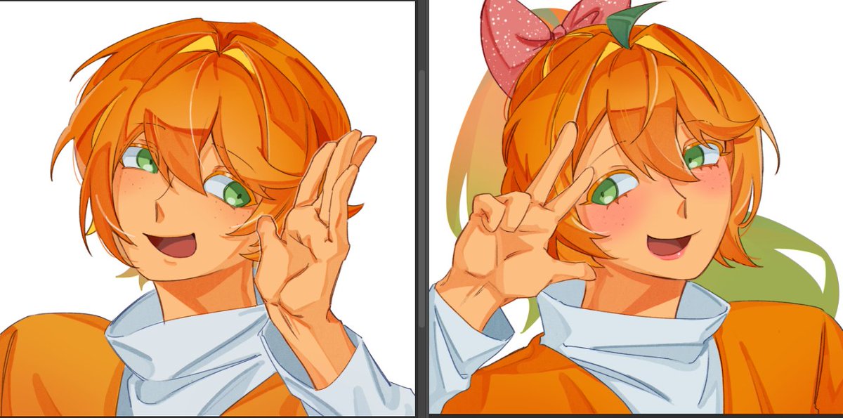 narrow_eyes33's tweet photo. #vgencomm
My first VGen commission is delivered! ✅ (Preview only) It took about 25 hours total—would've been faster if I didn't fall asleep halfway through! 😂 I love how quick and fun the 'Maka Pop' style is to work on. ✨ https://t.co/akZ4cNvE68