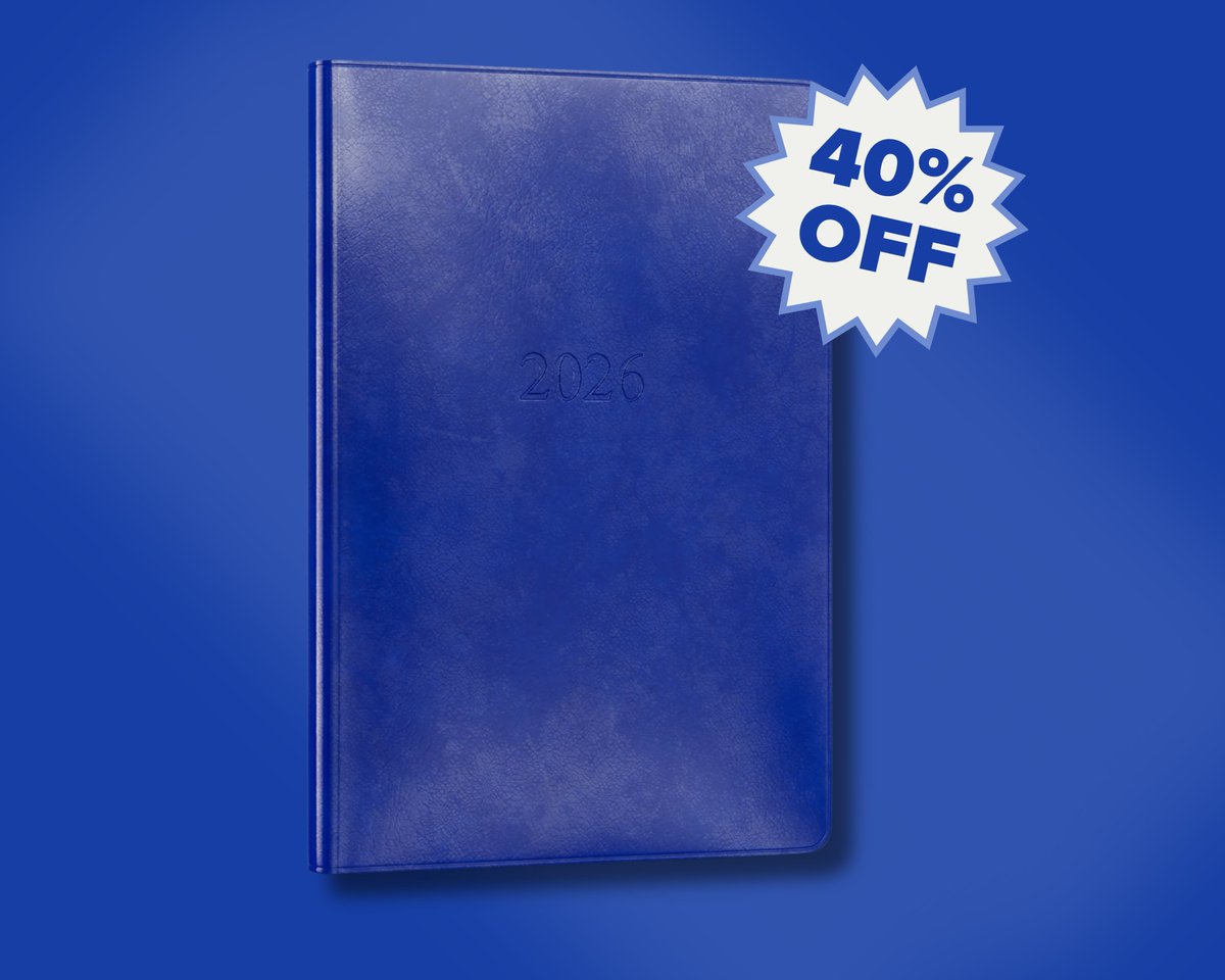 Gallery_Leather's tweet image. Score a 2026 planner at the lowest price of the year so far with all 2026 planners now 40% off! Purchase one today and enjoy the savings: galleryleather.com/planners

#Planners #PlannerSale #Planning #GalleryLeather #MaineMade #Maine