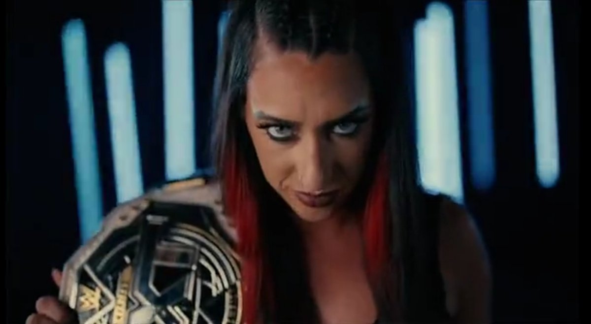 EwanECW's tweet image. jacy's S&amp;amp;D promo 2 
#jacyjayne #fatalinfluence #wwenxt #nxtchampion #nxtstandanddeliver