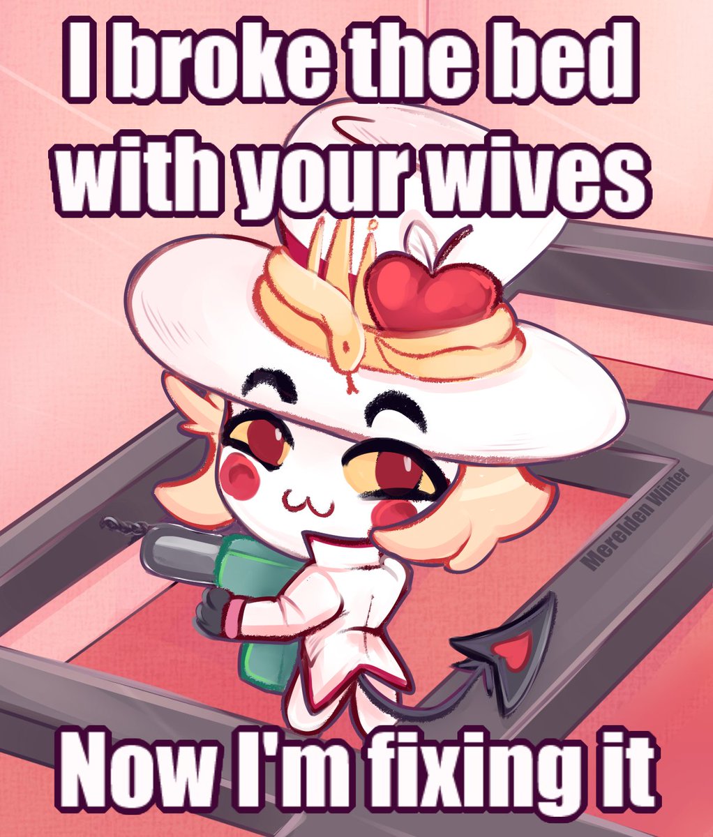 Adam's POV:

#art #fanart #hazbinhotel #hazbin #lucifer #lucifermorningstar #meme