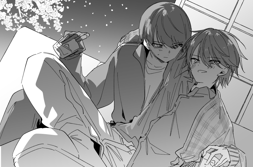 かえでさん　夜桜え2 tweet media