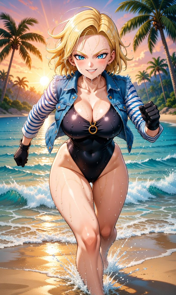 emerson3791978's tweet photo. Android 18.
 #anime #waifu #animegirl #android18 #dbz https://t.co/xkoS2byHXR
