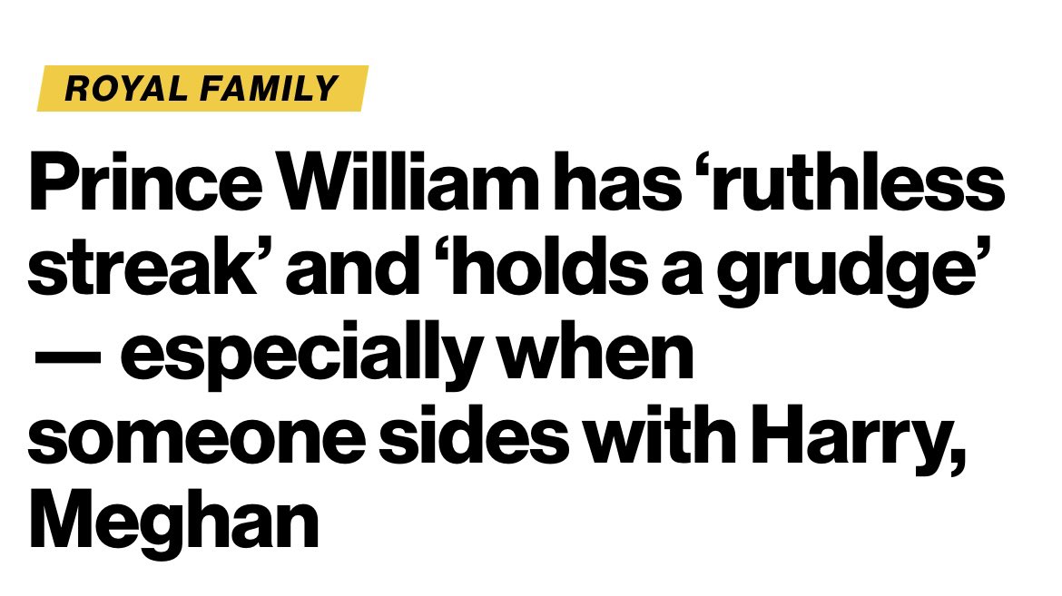 unreMARKLEble's tweet image. They may call it being ruthless and holding a grudge, I call it being smart and believing who people are when they show you. 
After everything #HarryandMeghan did to William, his family, and to the #PrincessofWales as she fought for her life against cancer? I wouldn’t let anyone