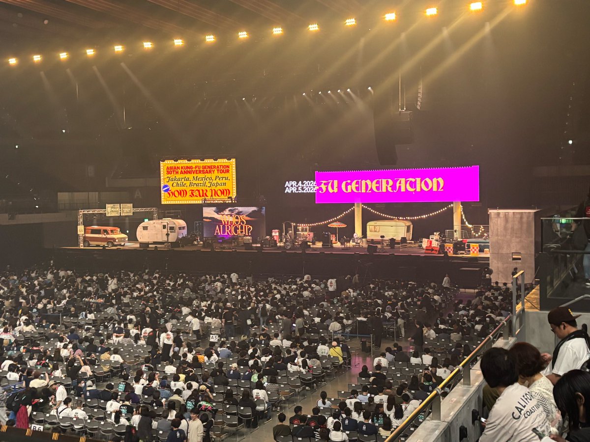 greenapples17's tweet photo. アジカンはやっぱ最高にロックだったわ https://t.co/DkyLvRoPxk