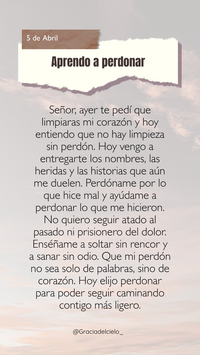 GraciadelCielo_'s tweet photo. Enséñame a perdonar señor, necesito de tu ayuda 🙏🏽❤️‍🩹 https://t.co/cGPgE0vM0n