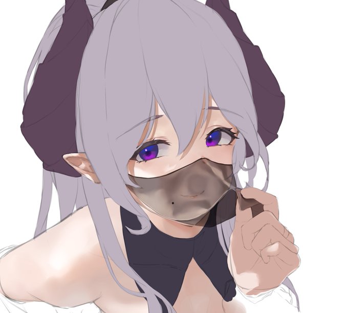 ラフとちょい塗りです🔮🍼 