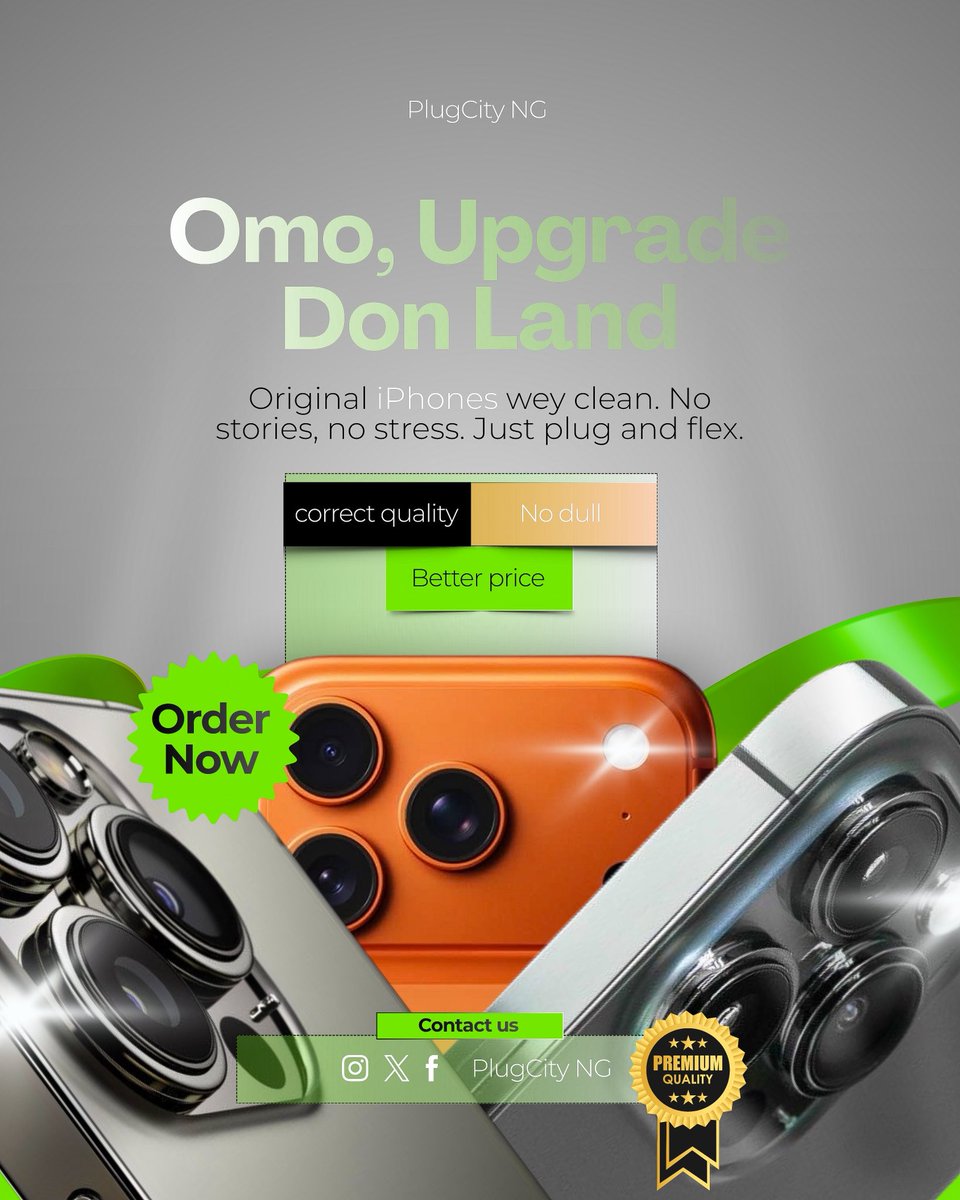 BlaqboiDesigner's tweet photo. Fresh off @canva 

I’m challenging myself this month: dropping 1 design every single day on here as a bid to keep myself grounded and to show up here everyday. No gap, no excuse.

If you need eye-catching graphics for your brand... slide into my DM. Let’s make your brand look premium.