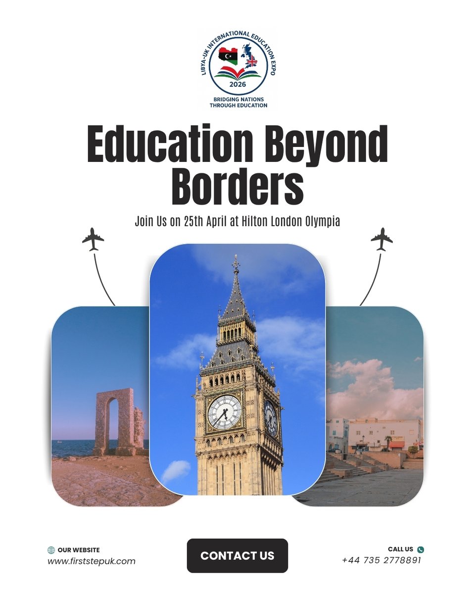 Libya - UK International Education Expo tweet media