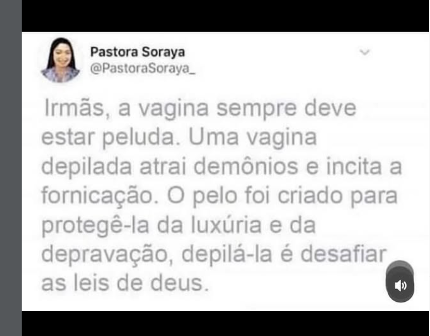 Amém, irmãs?!  
🤡