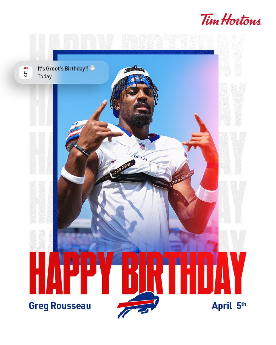 Happy Birthday, Groot!! 🎊
@gregrousseau | @TimHortonsUS