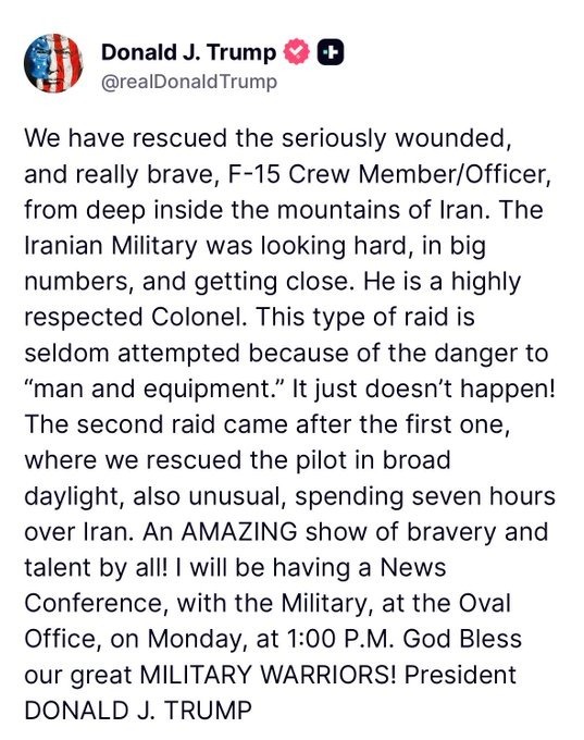 WorldBrief247's tweet photo. 🚨🚨BREAKING NEWS : 

#Trump's latest threat & Update on #IRAN War :

Tuesday will be Power Plant Day, and Bridge Day, all wrapped up in one, in Iran. There will be nothing like it!!! 

Open the Fuckin’ Strait, you crazy bastards, or you’ll be living in Hell - JUST WATCH! Praise be to Allah.

#war #oil #Gulf