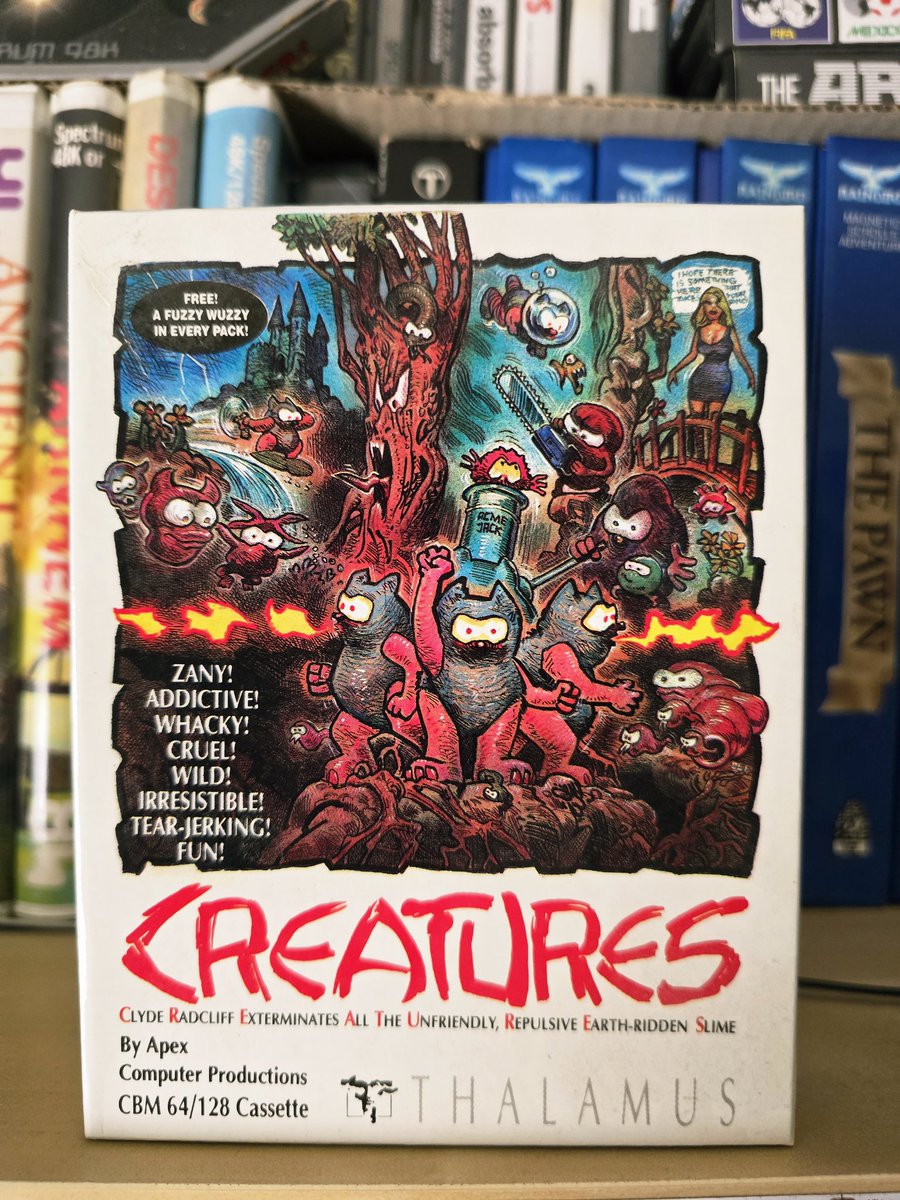 MarkRJones1970's tweet image. It was 1990 but I don't see that particular creature on the artwork..