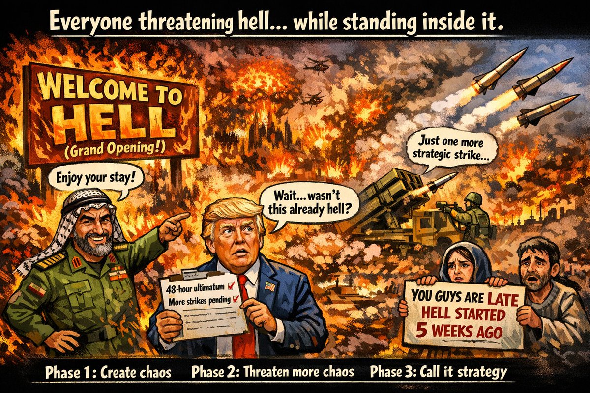 WorldBrief247's tweet photo. @ANI 🚨🚨#Hell....

#Trump #Iran #Oil https://t.co/cf9ceUpJey