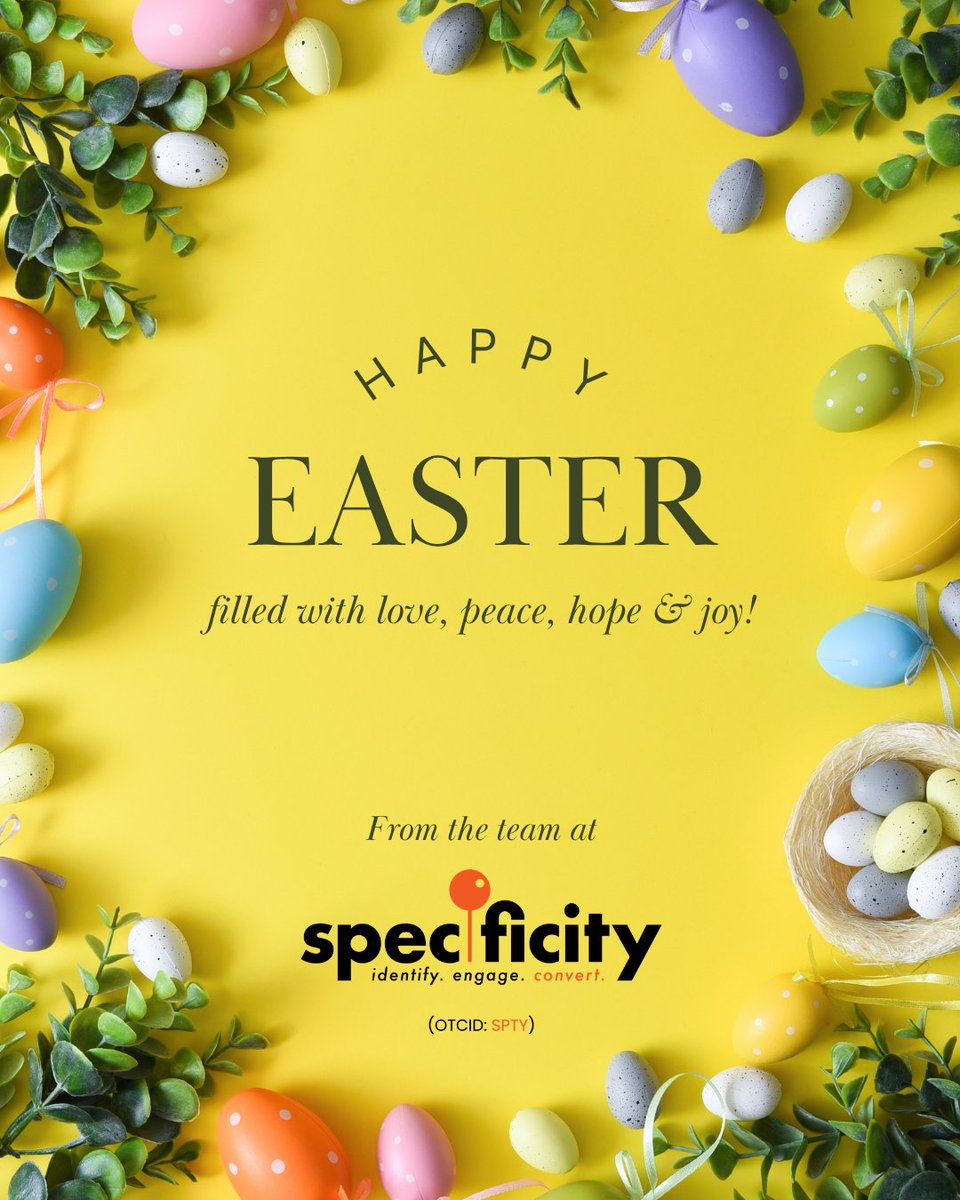 Specificity Inc. tweet media