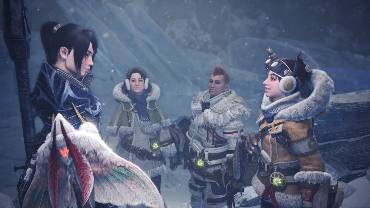SongbirdN7's tweet image. Handler they can never make me hate you be cringe and be free #MonsterHunterWorld