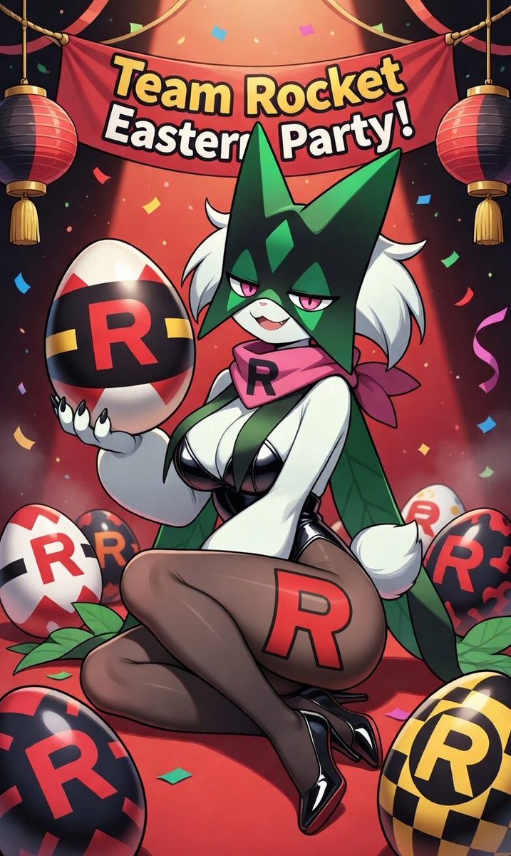 Corrupted Pokeslut Meowscarada tweet media