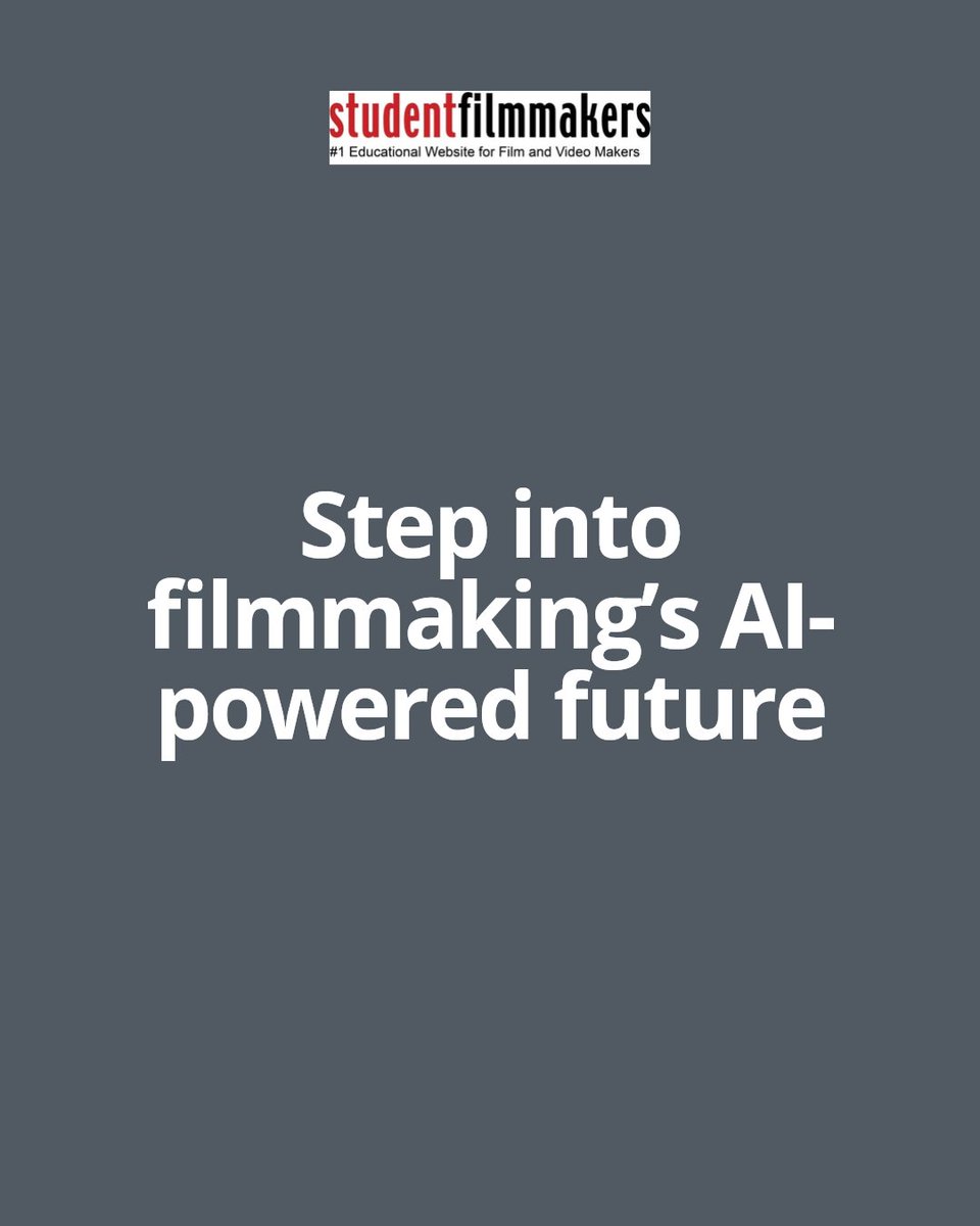 StudentFilmmakers Magazine tweet media