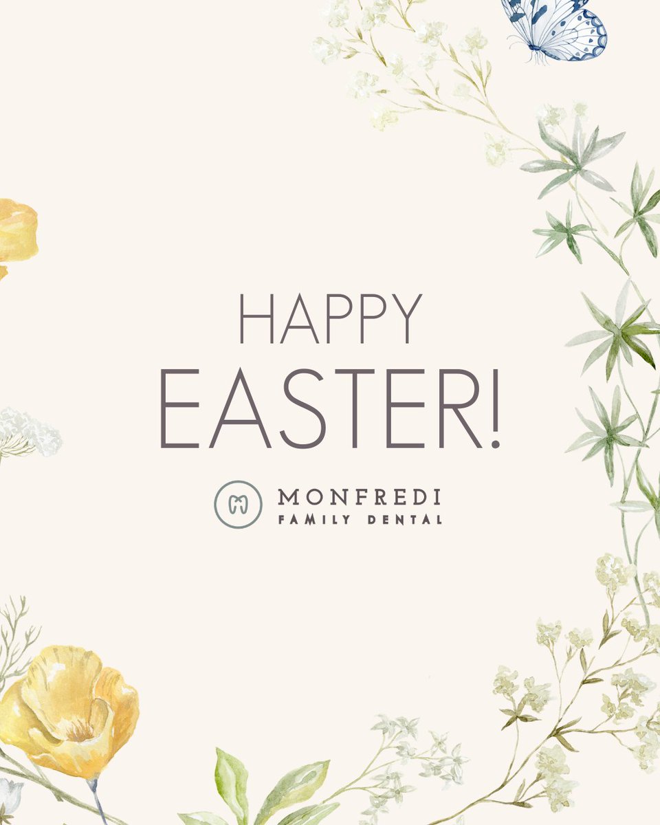 Wishing you a joyful and peaceful Easter filled with family, fun, and plenty of smiles. We’re so thankful for our wonderful patients and community this season.