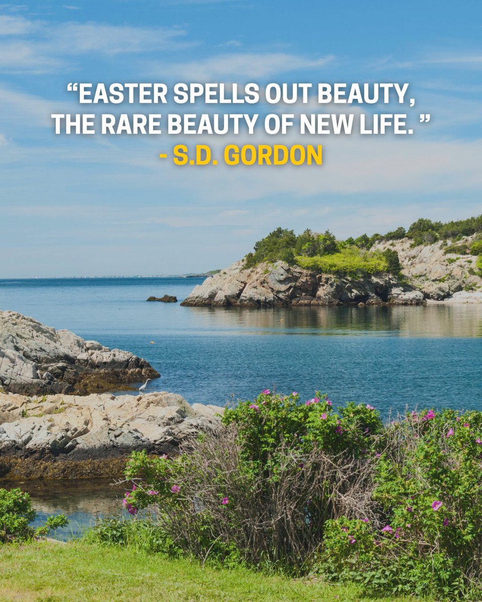 RITourism's tweet photo. Happy Easter! ๐ฐ๐ New beginnings are calling. Enjoy fresh air, family moments, and everything that makes the Ocean State special.
What's your spring adventure? ๐โ #VisitRhodeIsland https://t.co/5LwoCzt6ft