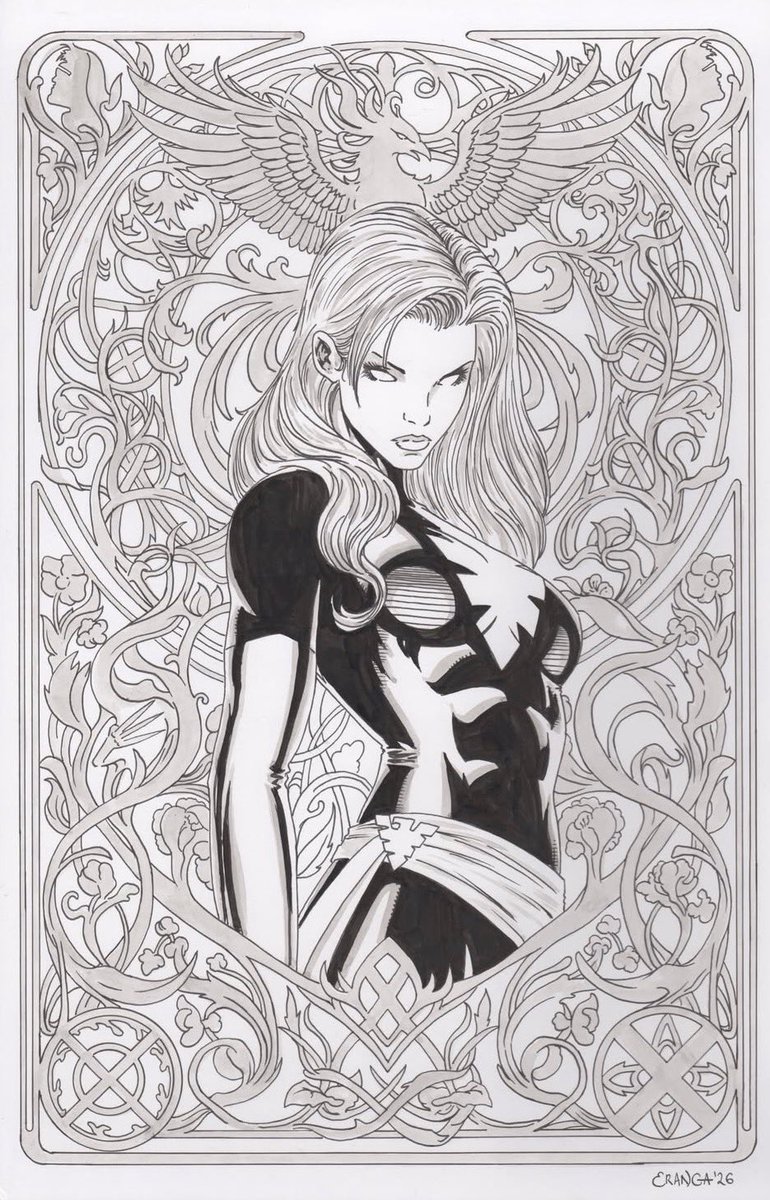 XMen_C_O_T_A's tweet image. Excellent samples by #erangadart (on instagram) 

#xmen #storm #phoenix #comicbookart