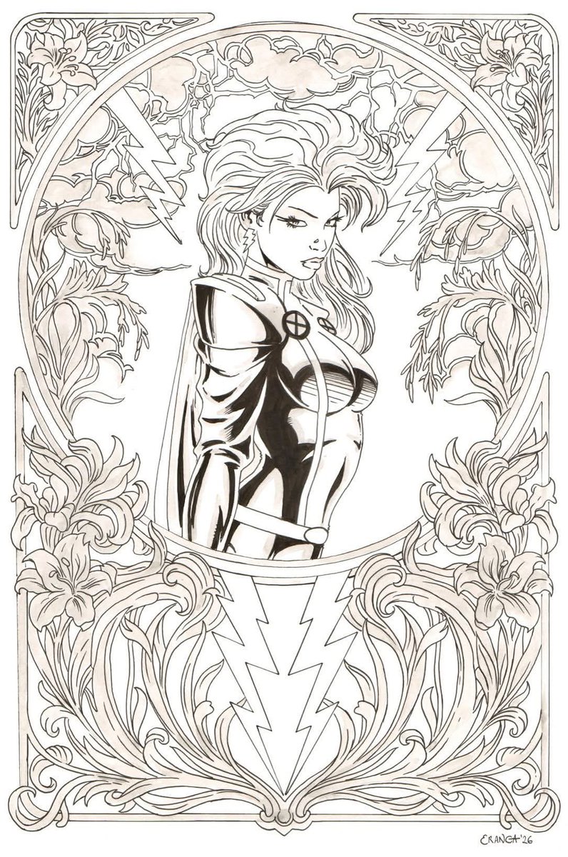 XMen_C_O_T_A's tweet image. Excellent samples by #erangadart (on instagram) 

#xmen #storm #phoenix #comicbookart