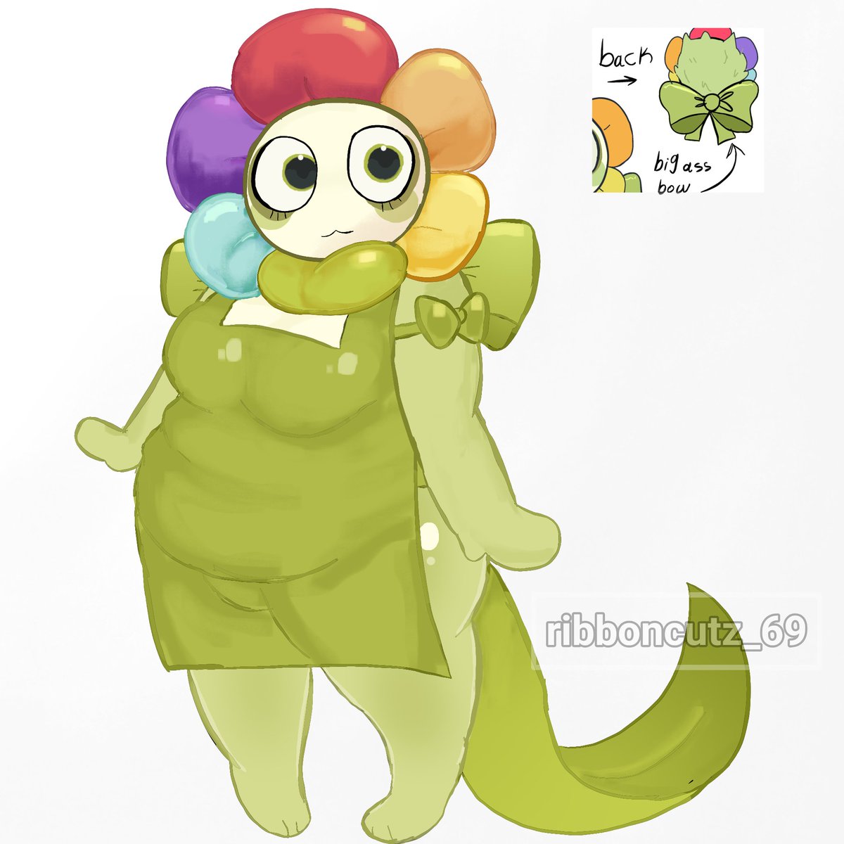 ribboncutz69's tweet image. Oh hi dandy [ dandy dandy's world] #dandy #dandysworld #artㅤㅤㅤㅤ