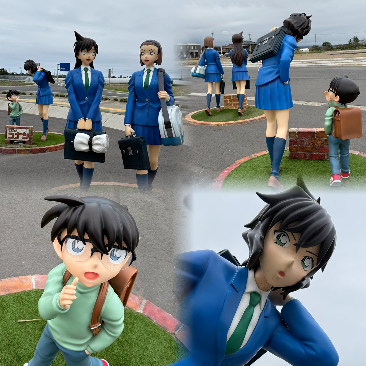 __ankoo_'s tweet photo. 北栄町の新オブジェ
コナンくんと真純可愛かった〜♡♡
通学シーンめちゃくちゃ良い😉🫶🏻 https://t.co/mNGyRqYbdD
