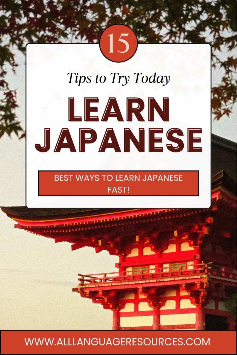 Learn Japanese smarter, not harder 🇯🇵✨

Discover 15 powerful tips to boost your fluency, stay consistent, and start speaking faster today! 🚀

👉 Find the best apps &amp; resources on our website:
alllanguageresources.com/best-way-to-le…

#LearnJapanese #LanguageLearning #JapaneseStudy #Polyglot