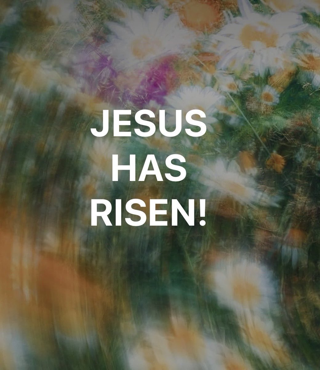 He is risen indeed! ✝️ May this day remind us that hope always rises after the darkest moments. Happy Easter everyone.