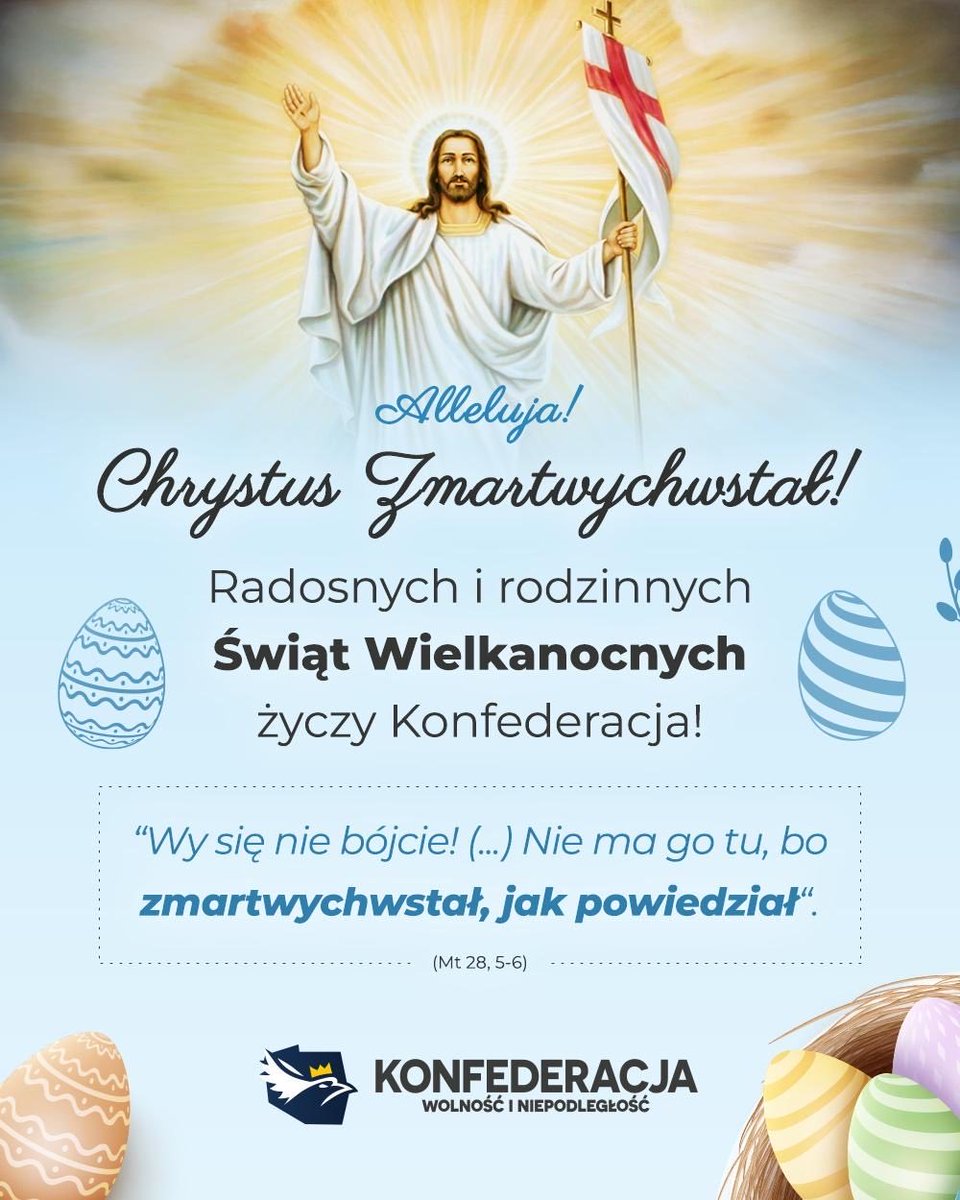 Błogosławionych Świąt Wielkanocnych!